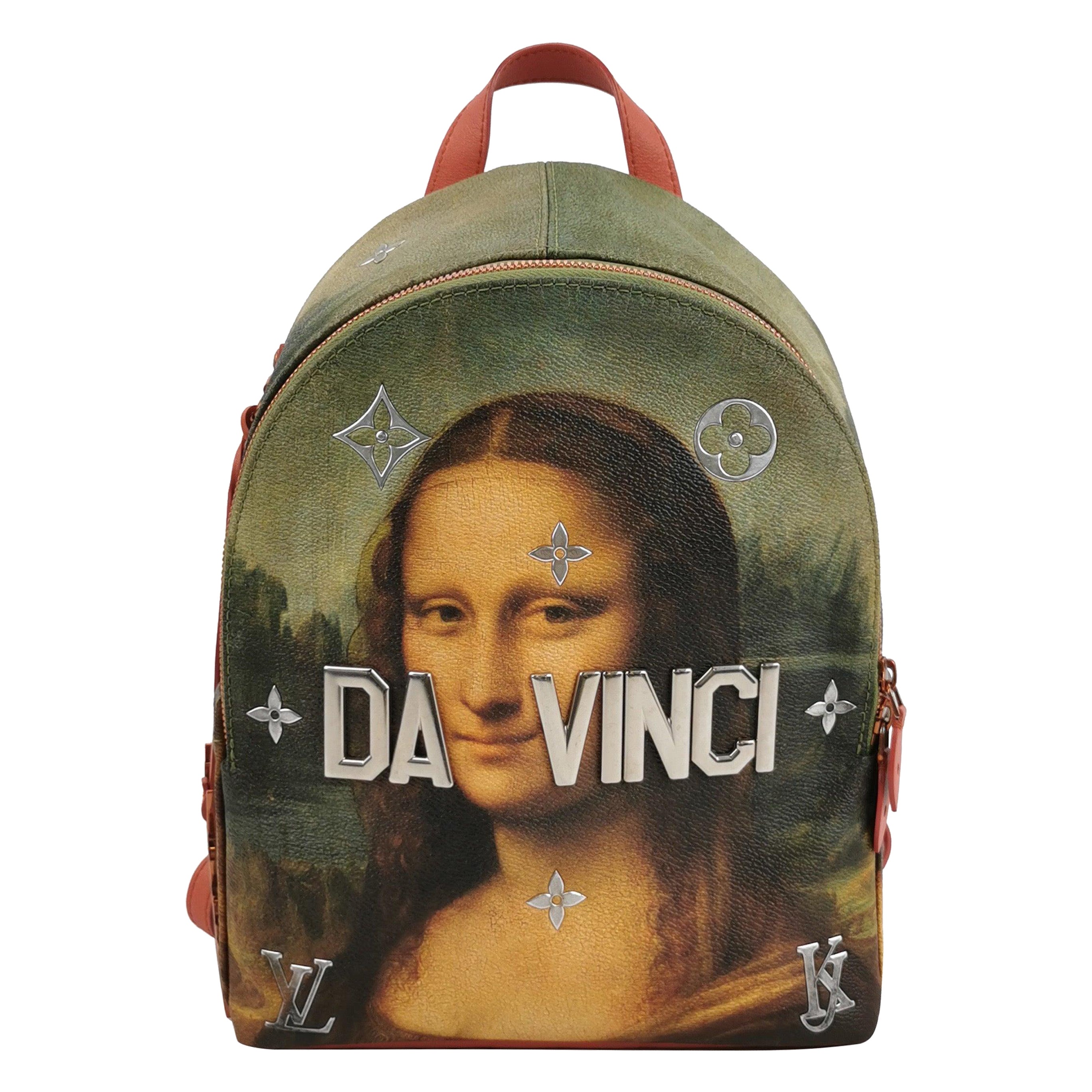 Louis Vuitton x Jeff Koons Monalisa Masters Rucksack Monalisa im Angebot