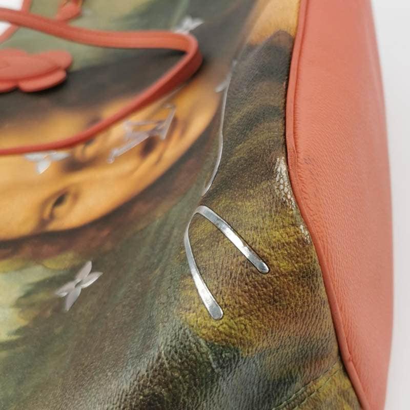 Louis Vuitton x Jeff Koons Monalisa Masters Neverfull MM Tote Medium 7