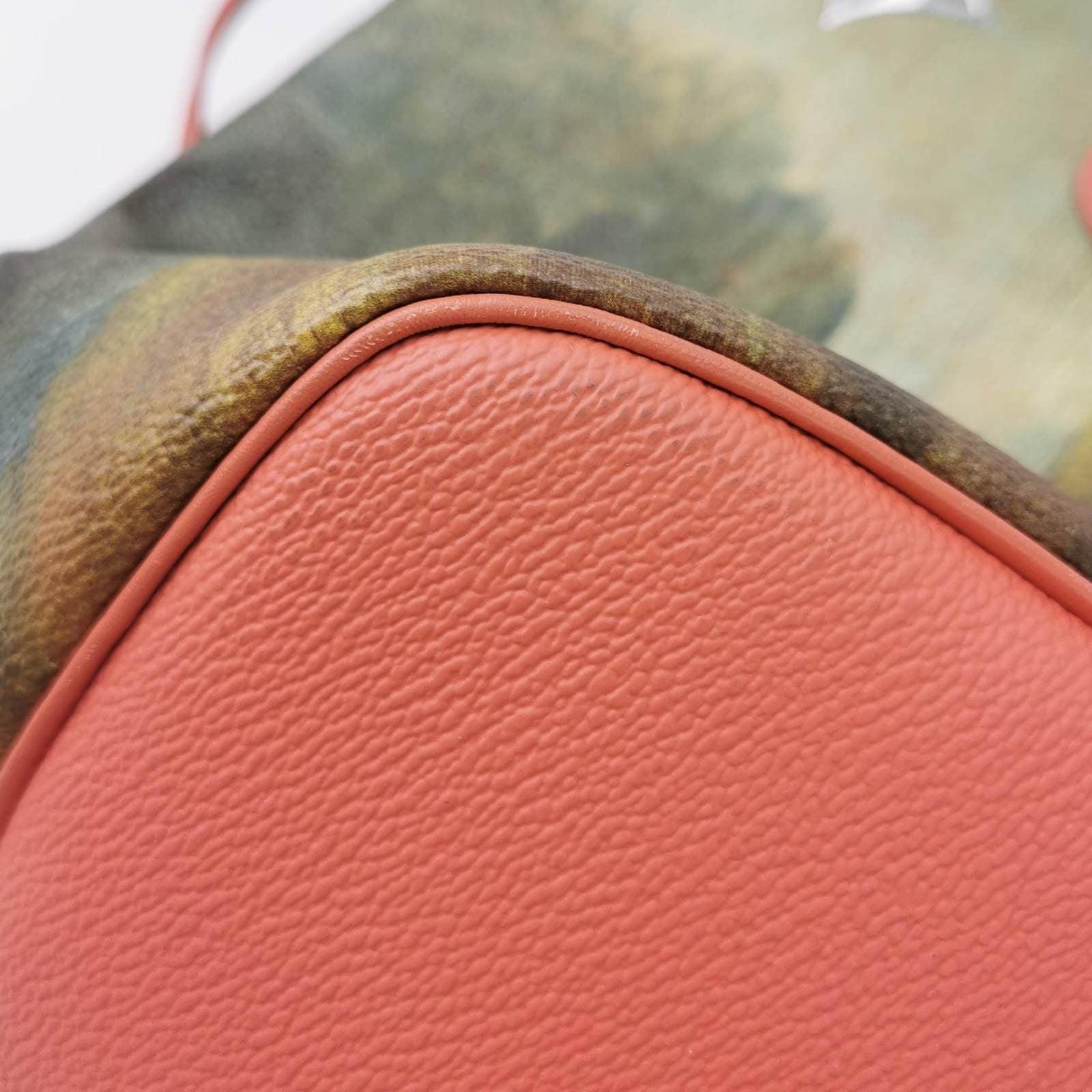 Louis Vuitton x Jeff Koons Monalisa Masters Neverfull MM Tote Medium 4