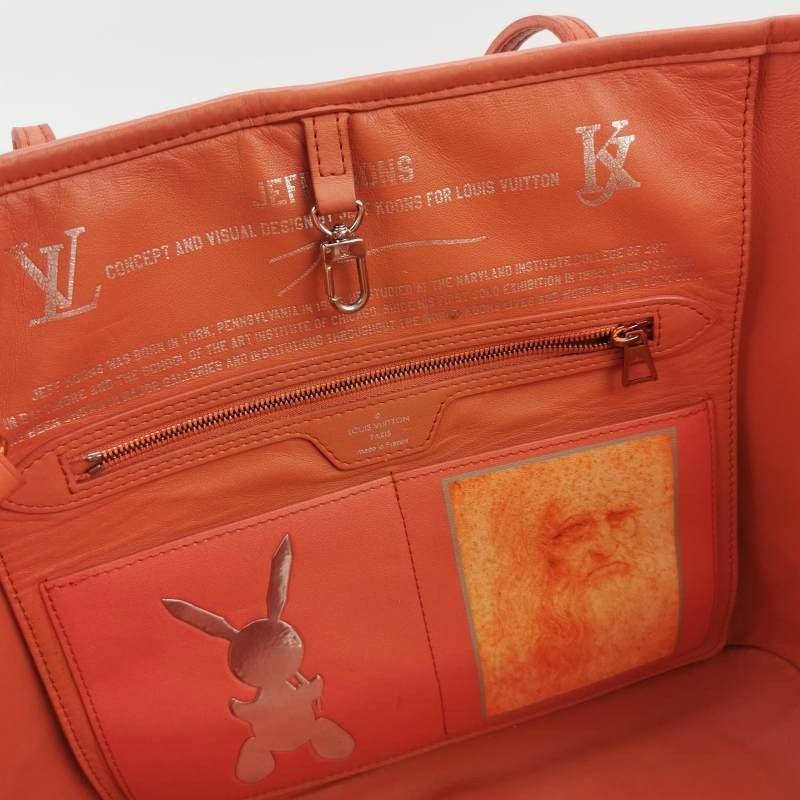 Louis Vuitton x Jeff Koons Monalisa Masters Neverfull MM Tote Medium 3