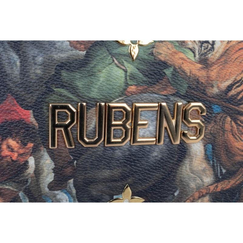 Louis Vuitton x Jeff Koons Printed Canvas Rubens Handbag, 2017 For Sale 3