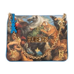 Louis Vuitton x Jeff Koons Printed Canvas Rubens Handbag, 2017