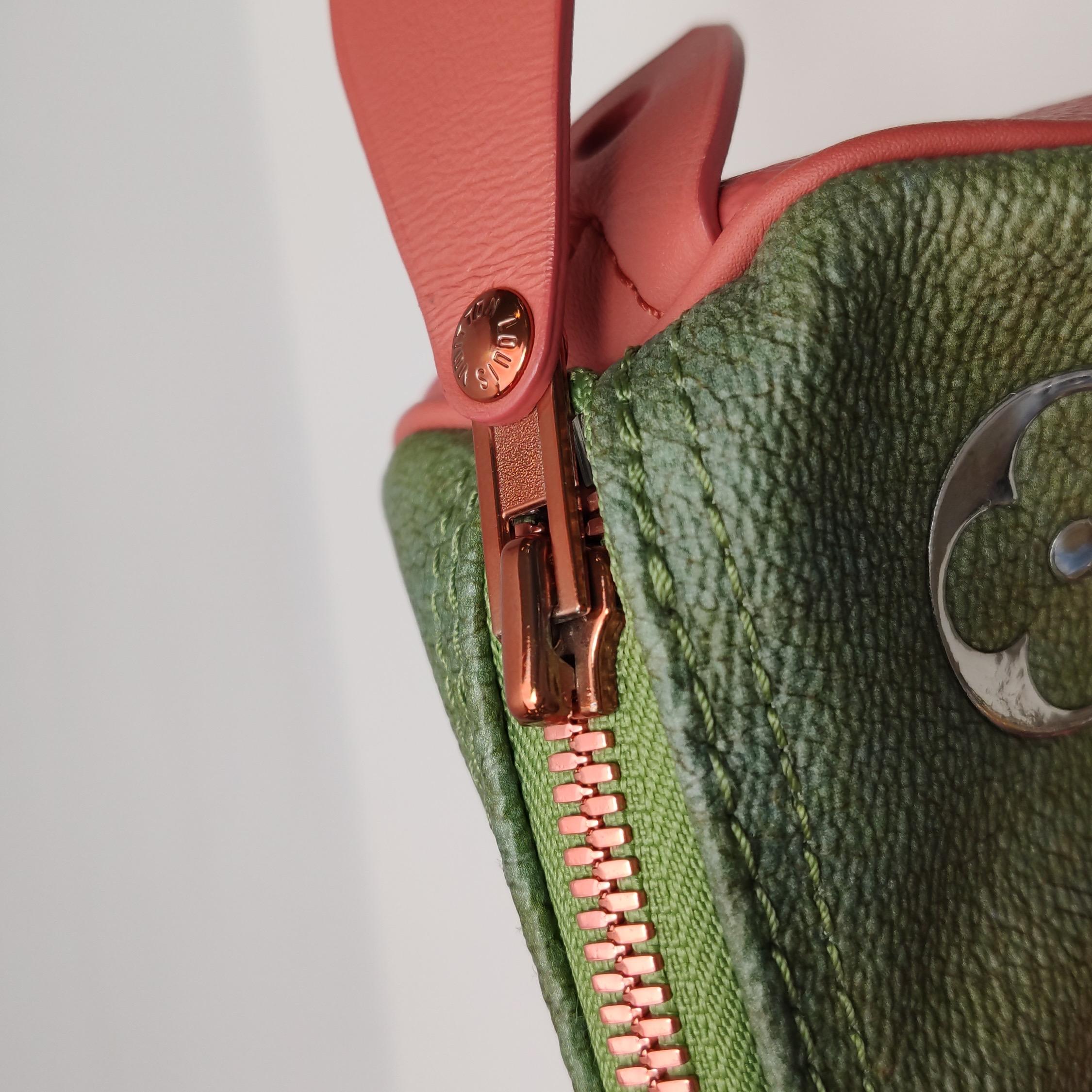 Louis Vuitton x Jeff Koons Speedy 30 Monalisa Top Handle Bag For Sale 6