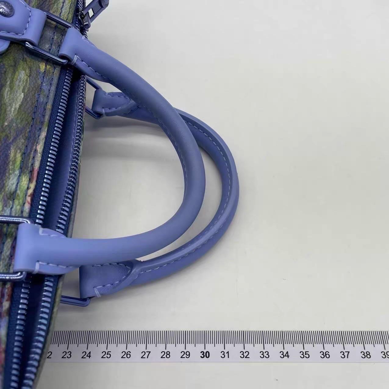 Louis Vuitton x Jeff Koons Speedy 30 Monat Water Lilies Borsa con manico superiore in vendita 8