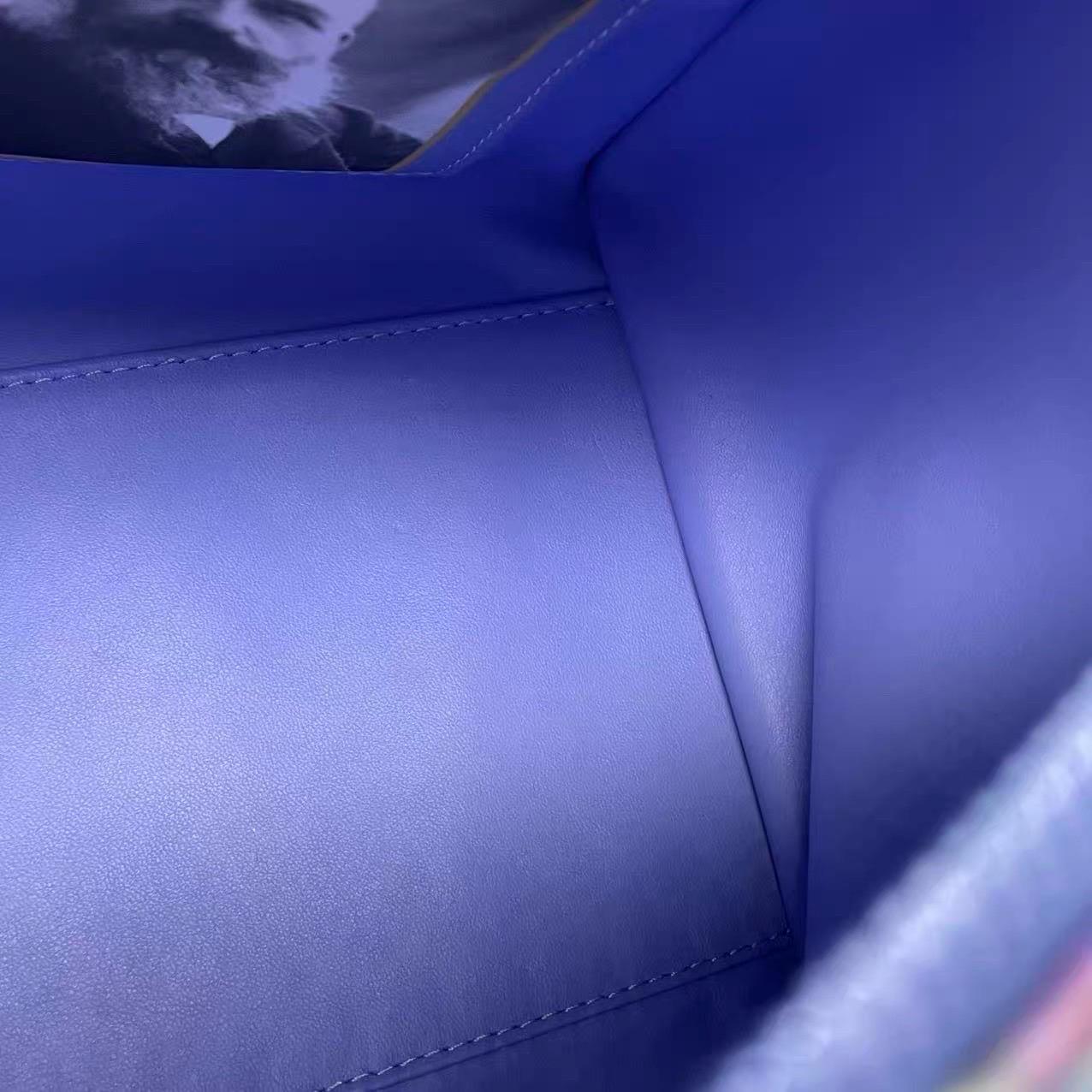 Louis Vuitton x Jeff Koons Speedy 30 Monat Water Lilies Borsa con manico superiore in vendita 10