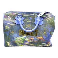 Louis Vuitton x Jeff Koons Speedy 30 Monat Water Lilies Borsa con manico superiore