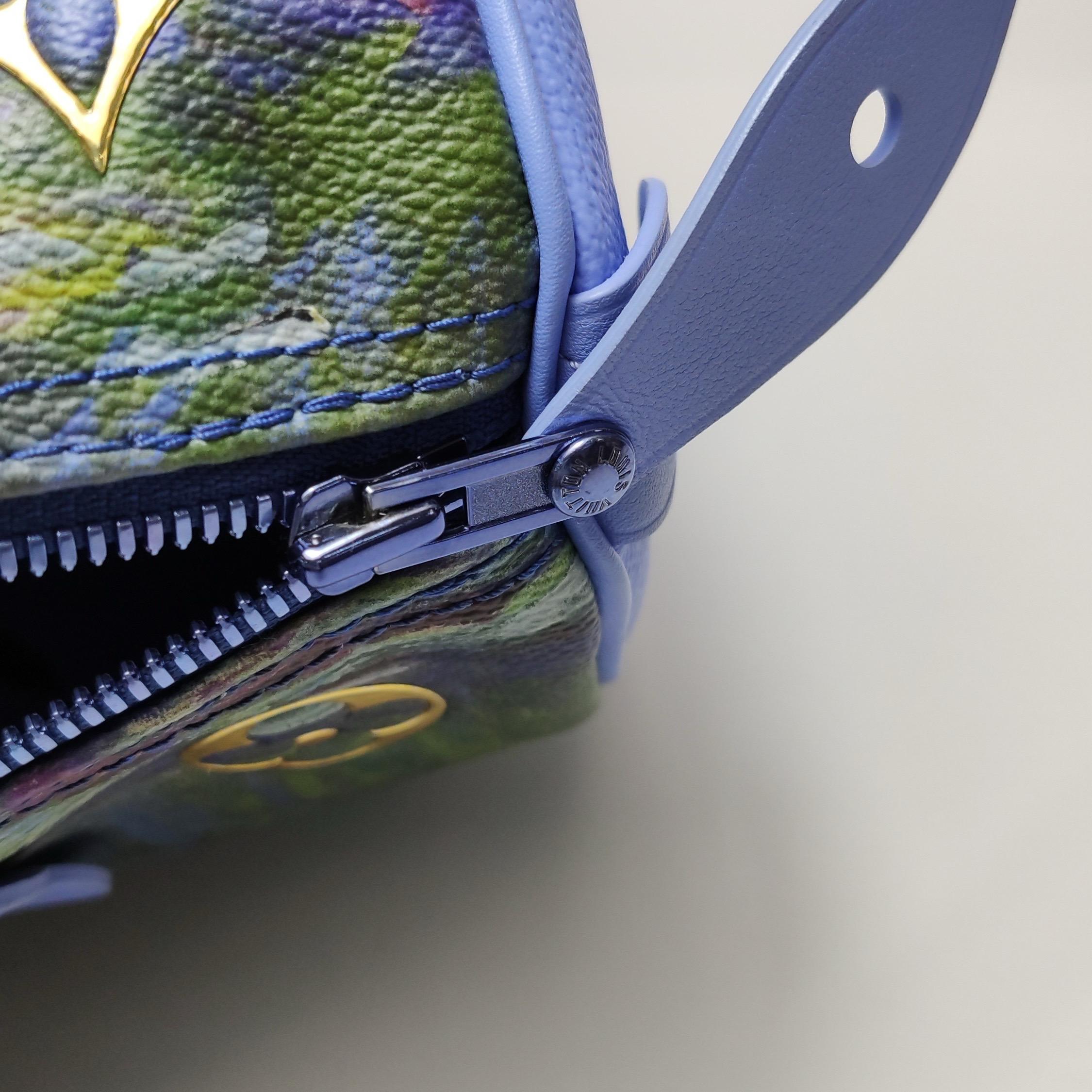 Louis Vuitton x Jeff Koons Speedy 30 Monet Water Lilies Top Handle Bag en vente 8