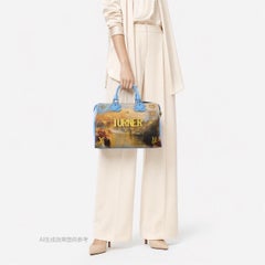 Louis Vuitton x Jeff Koons Speedy 30 Turner Top Handle Bag