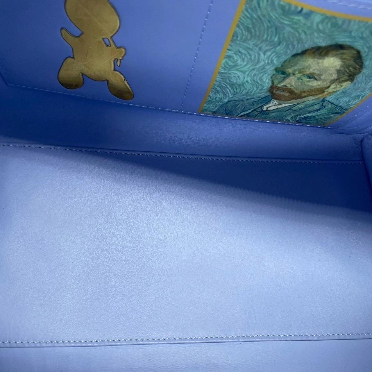 Louis Vuitton x Jeff Koons Speedy 30 Van Gogh Top Handle Bag 2017 For Sale 8