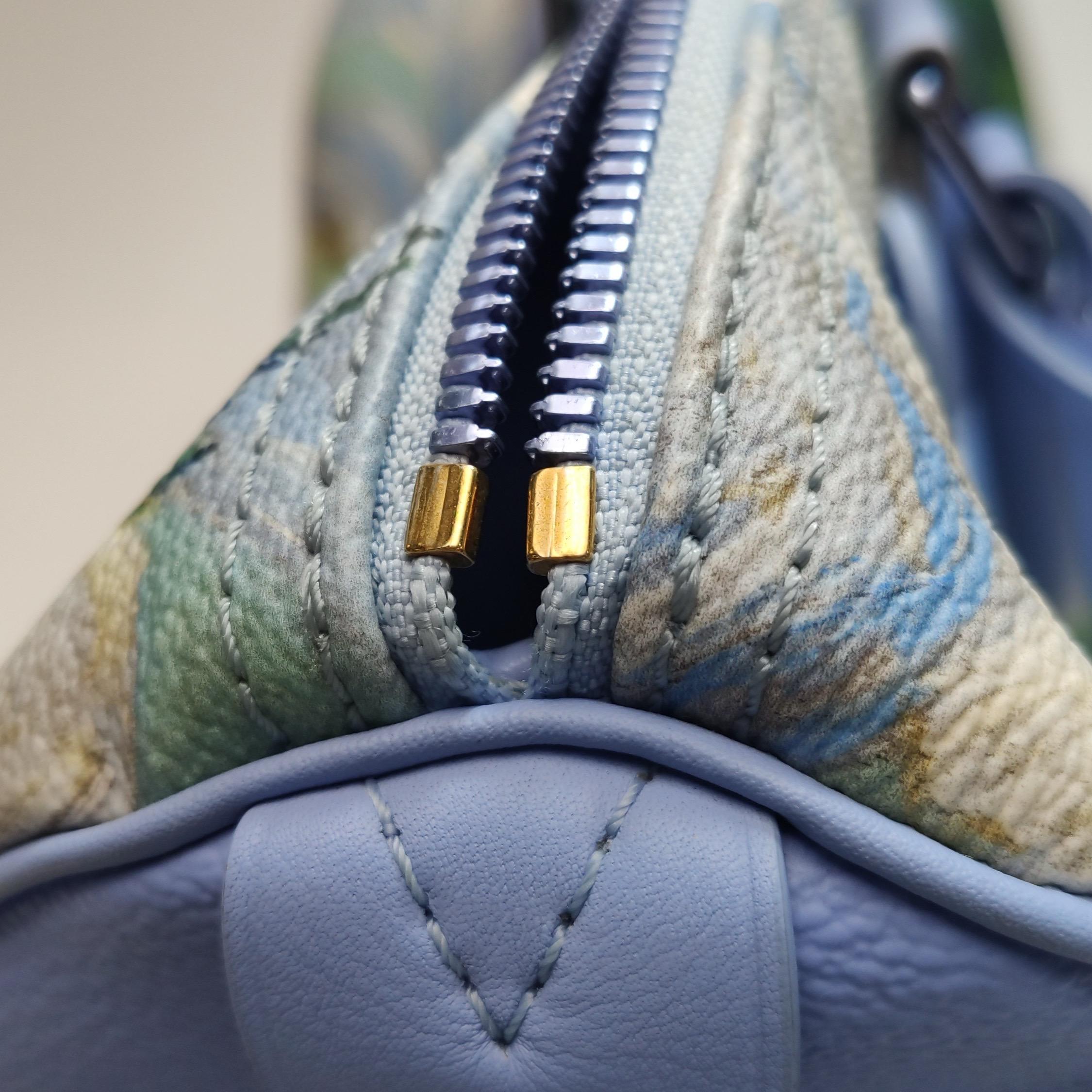 Louis Vuitton x Jeff Koons Speedy 30 Van Gogh Top Handle Bag 2017 en vente 12