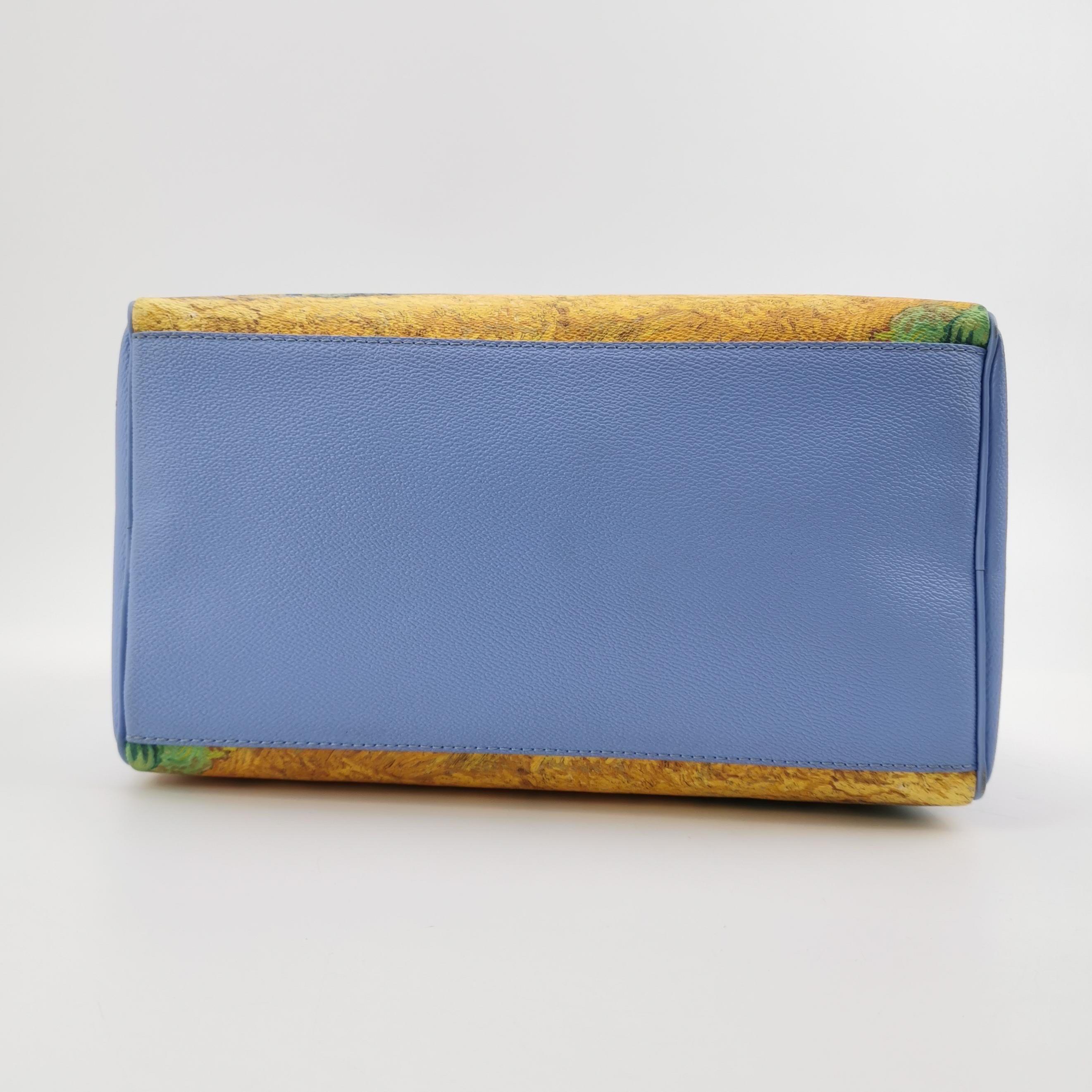Louis Vuitton x Jeff Koons Speedy 30 Van Gogh Top Handle Bag 2017 Bon état - En vente à AUBERVILLIERS, FR