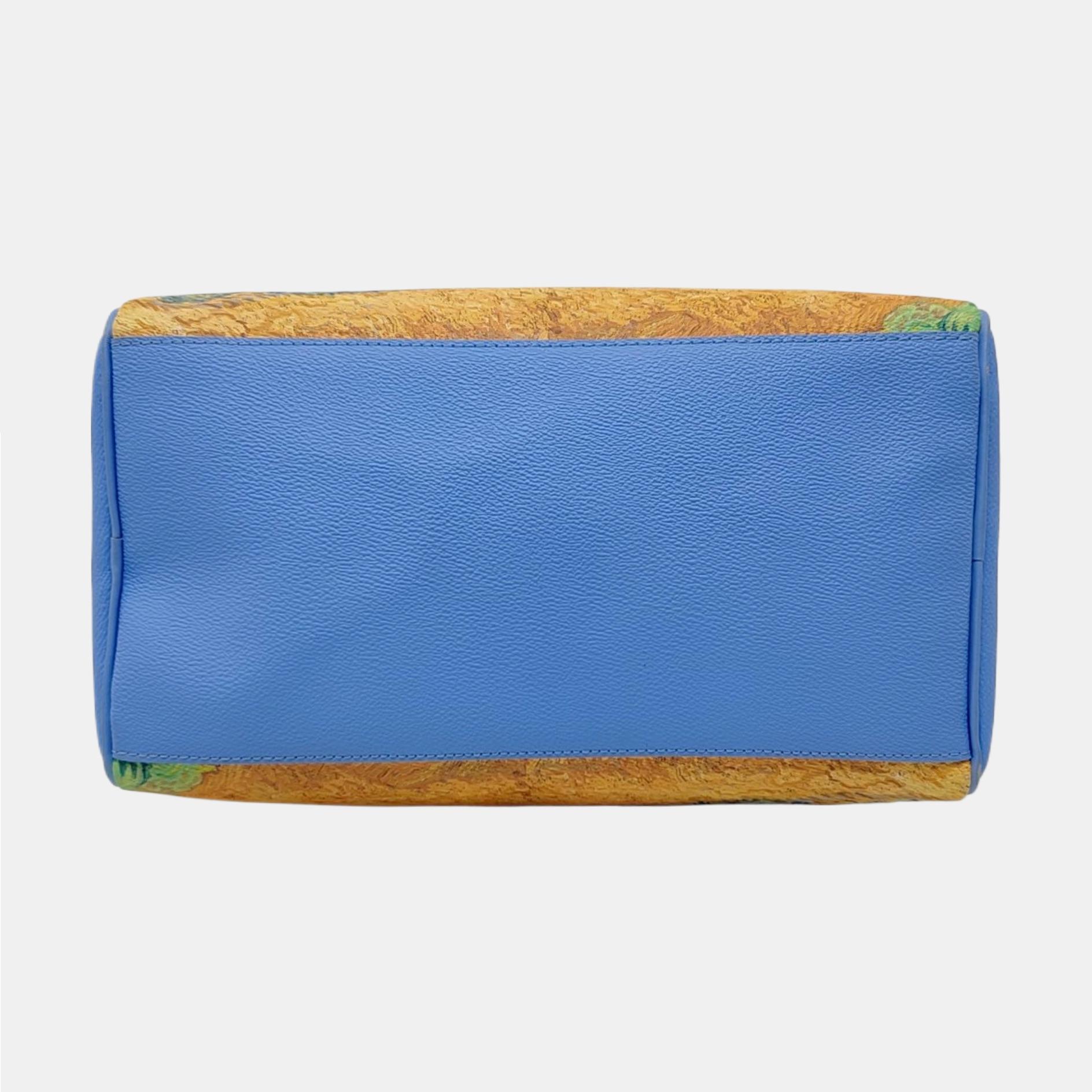 Louis Vuitton x Jeff Koons Speedy 30 Van Gogh Top Handle Bag 2017 en vente 1