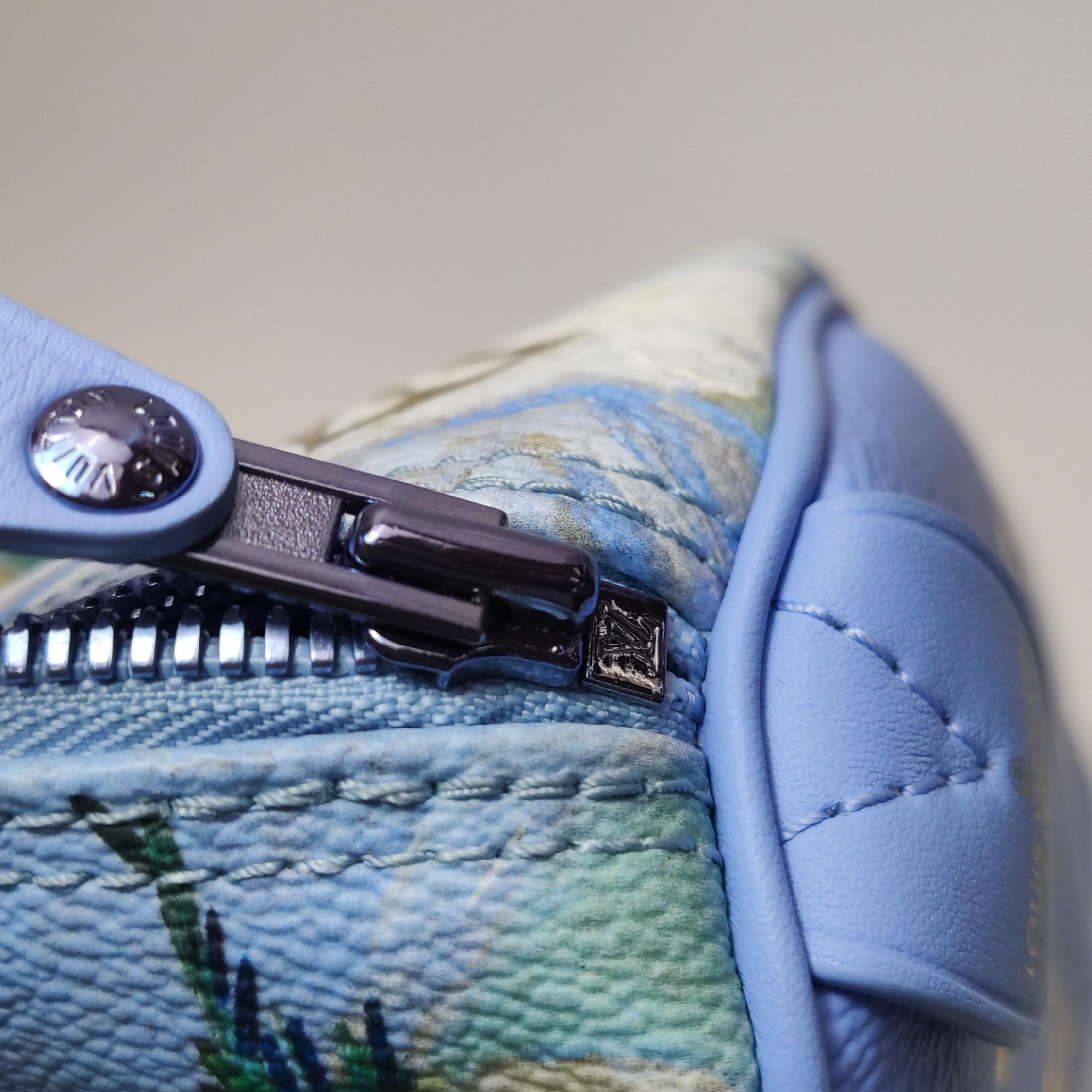 Louis Vuitton x Jeff Koons Speedy 30 Van Gogh Top Handle Bag mit Griff oben im Angebot 7