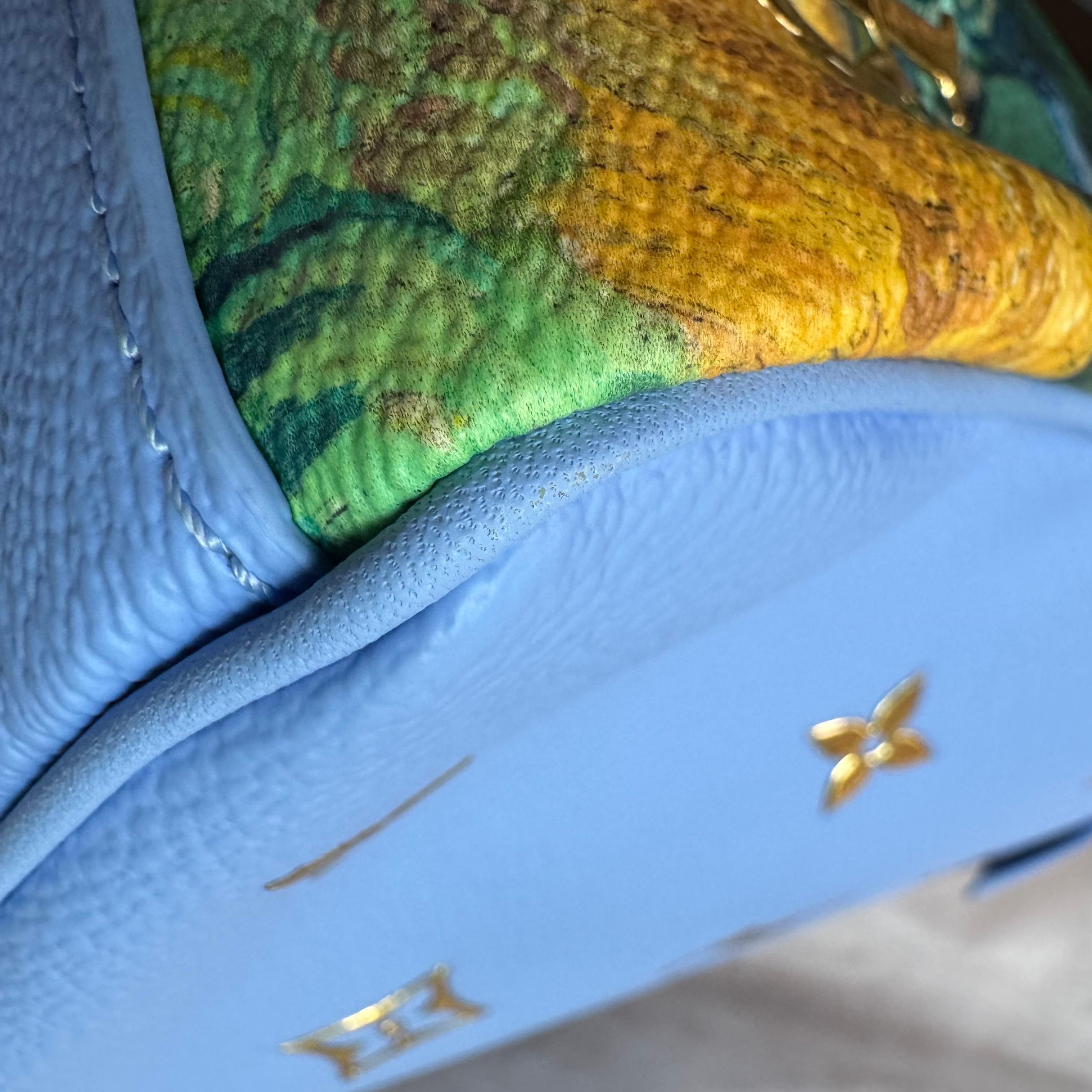 Louis Vuitton x Jeff Koons Speedy 30 Van Gogh Top Handle Bag mit Griff oben im Angebot 9