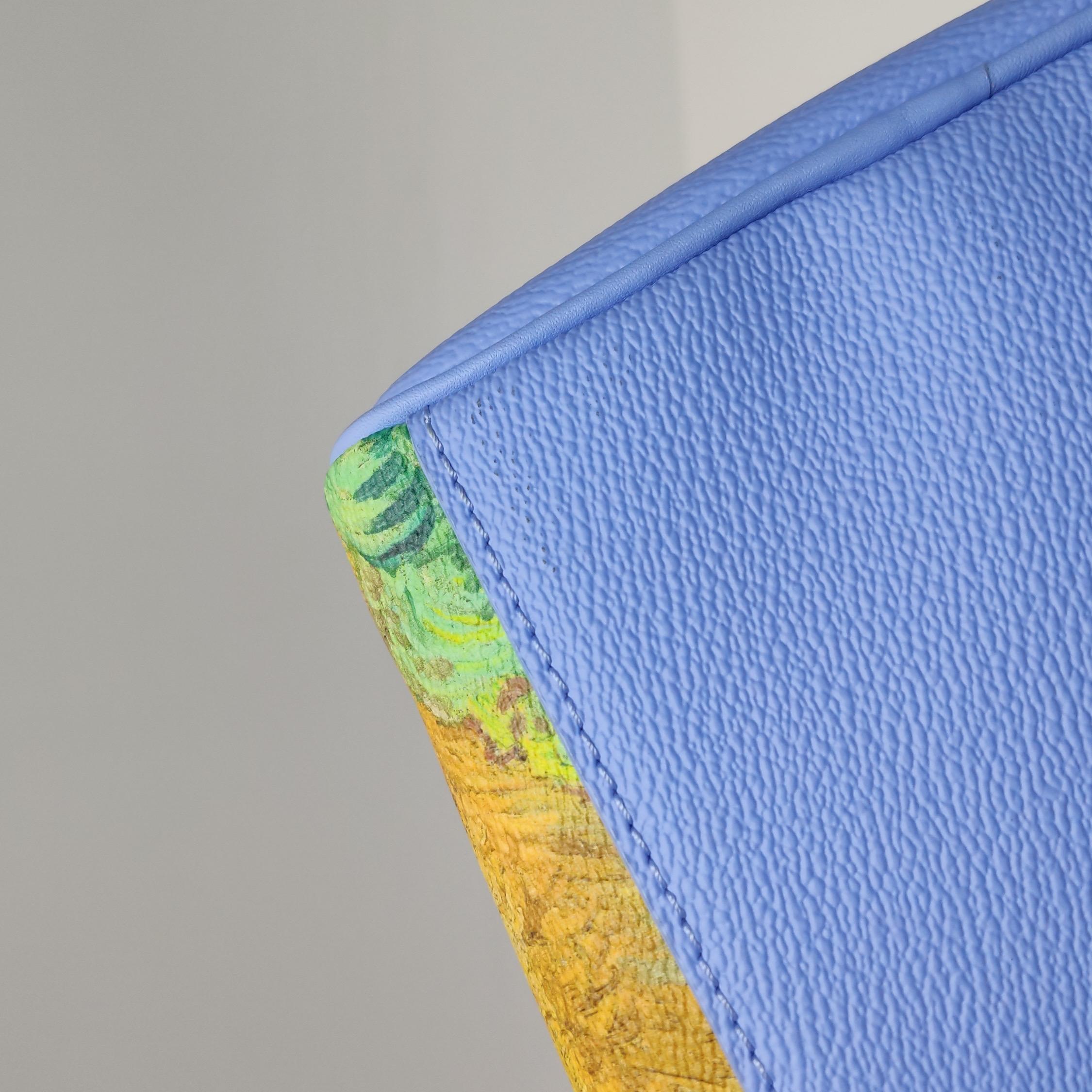 Bolso de asa superior Louis Vuitton x Jeff Koons Speedy 30 Van Gogh en venta 12