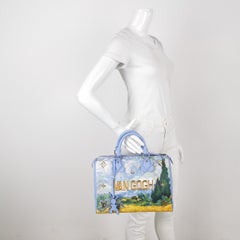 Louis Vuitton x Jeff Koons Speedy 30 Van Gogh Top Handle Bag