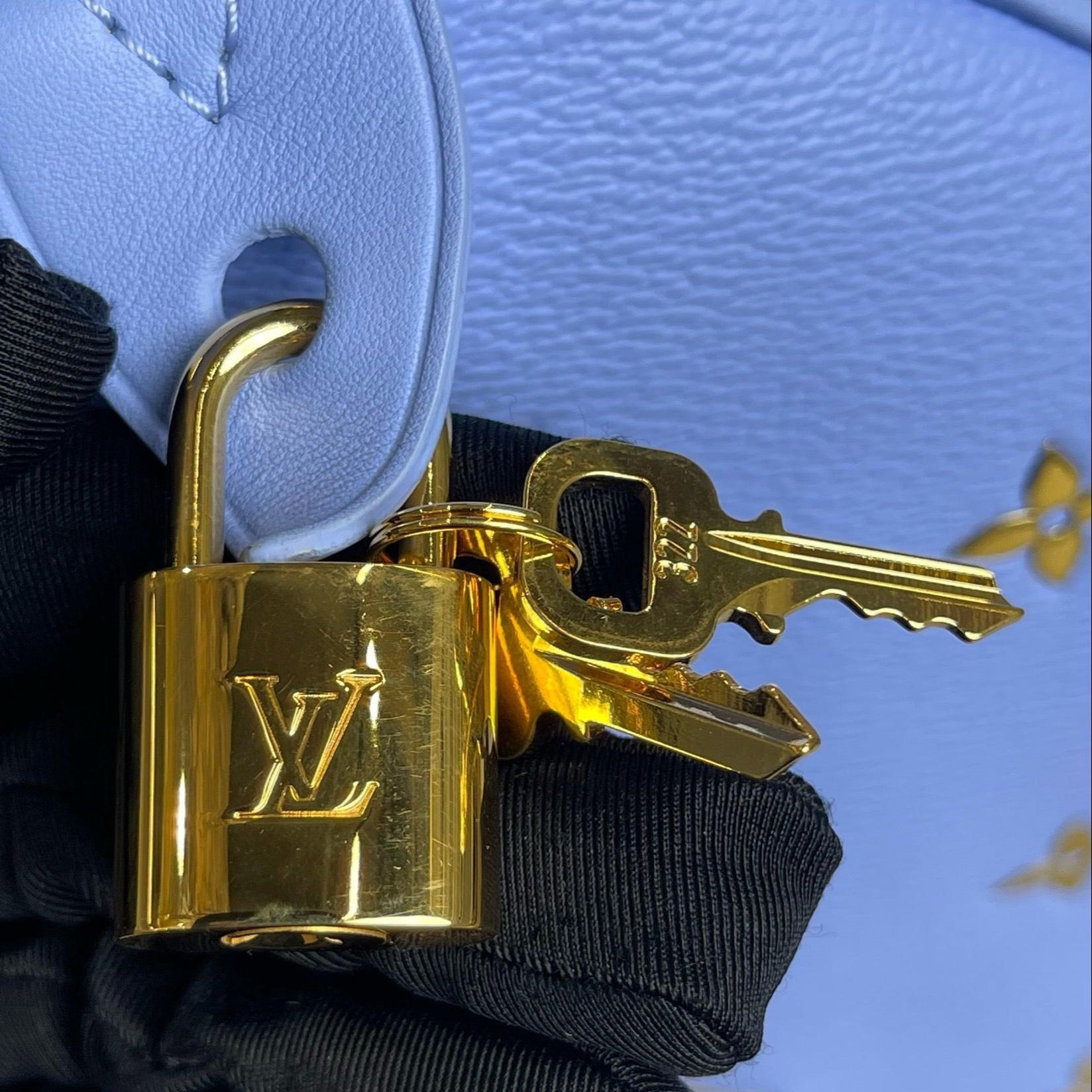 Louis Vuitton x Jeff Koons Speedy 30 Van Gogh Top Handle Bag For Sale 3