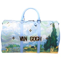Louis Vuitton x Jeff Koons Van Gogh Keepall 50