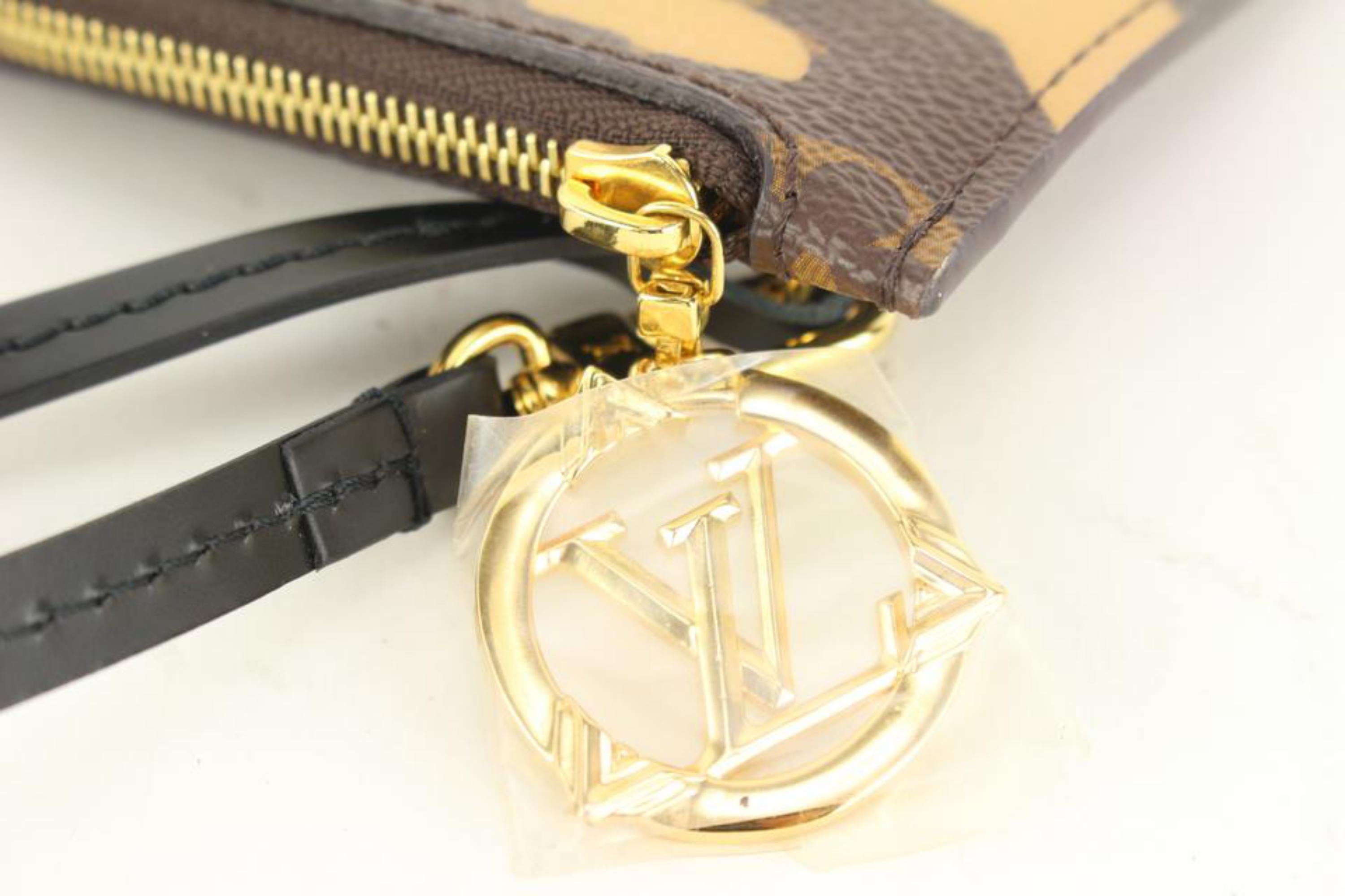 Gray Louis Vuitton x LOL League of Legends Neverfull Pochette MM 33lk62s