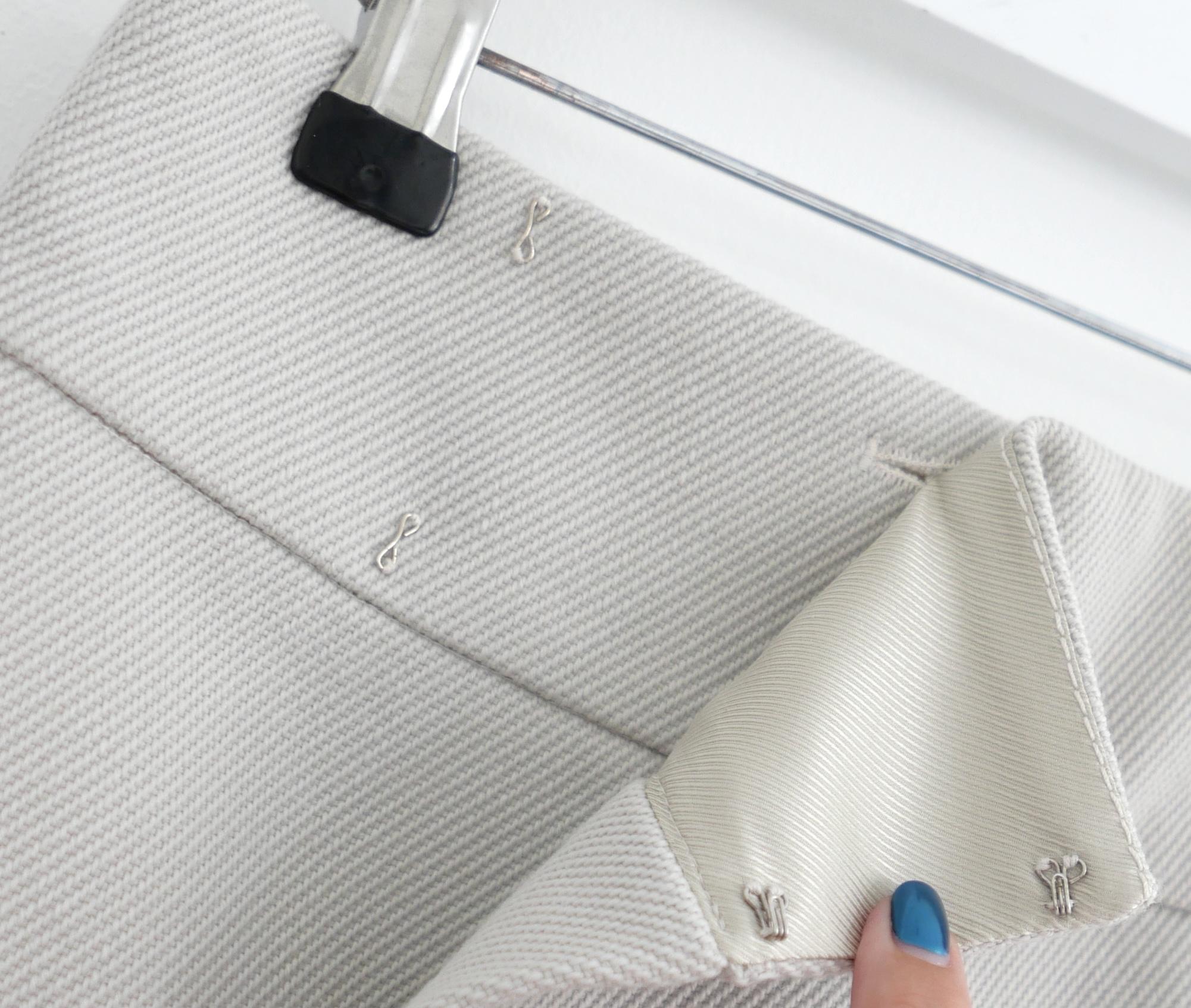 Louis Vuitton x Marc Jacobs Fall 2003 Grey Panelled Wool Skirt In New Condition For Sale In London, GB