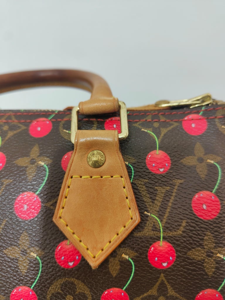 Louis Vuitton x Murakami cherry blossom monogram Speedy For Sale at 1stDibs