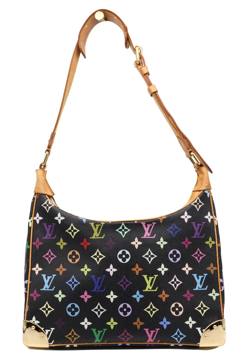 Louis Vuitton x Murakami Limited Edition Monogram Multicolor Boulogne Crossbody Bag, 2004. This incredibly rare and highly sought after piece of Louis Vuitton history became a worldwide phenomenon when Japanese artist Takashi Murakami teamed up with