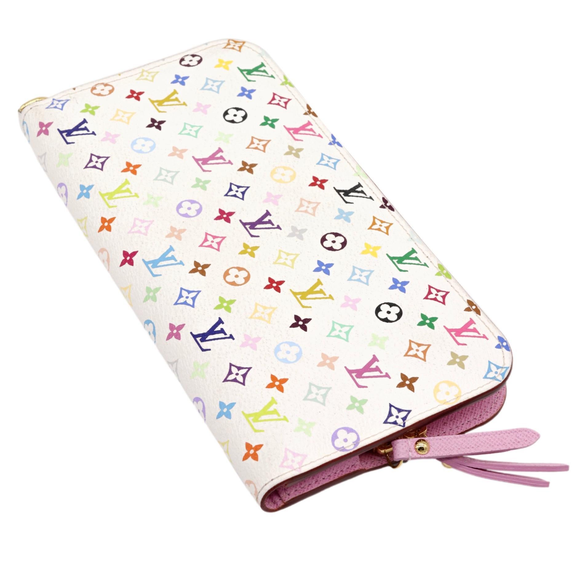 Louis Vuitton x Murakami Limited Edition Monogram Multicolor Insolite Wallet, 2003. This incredibly rare and highly sought after piece of Louis Vuitton history became a worldwide phenomenon when Japanese artist Takashi Murakami teamed up with the