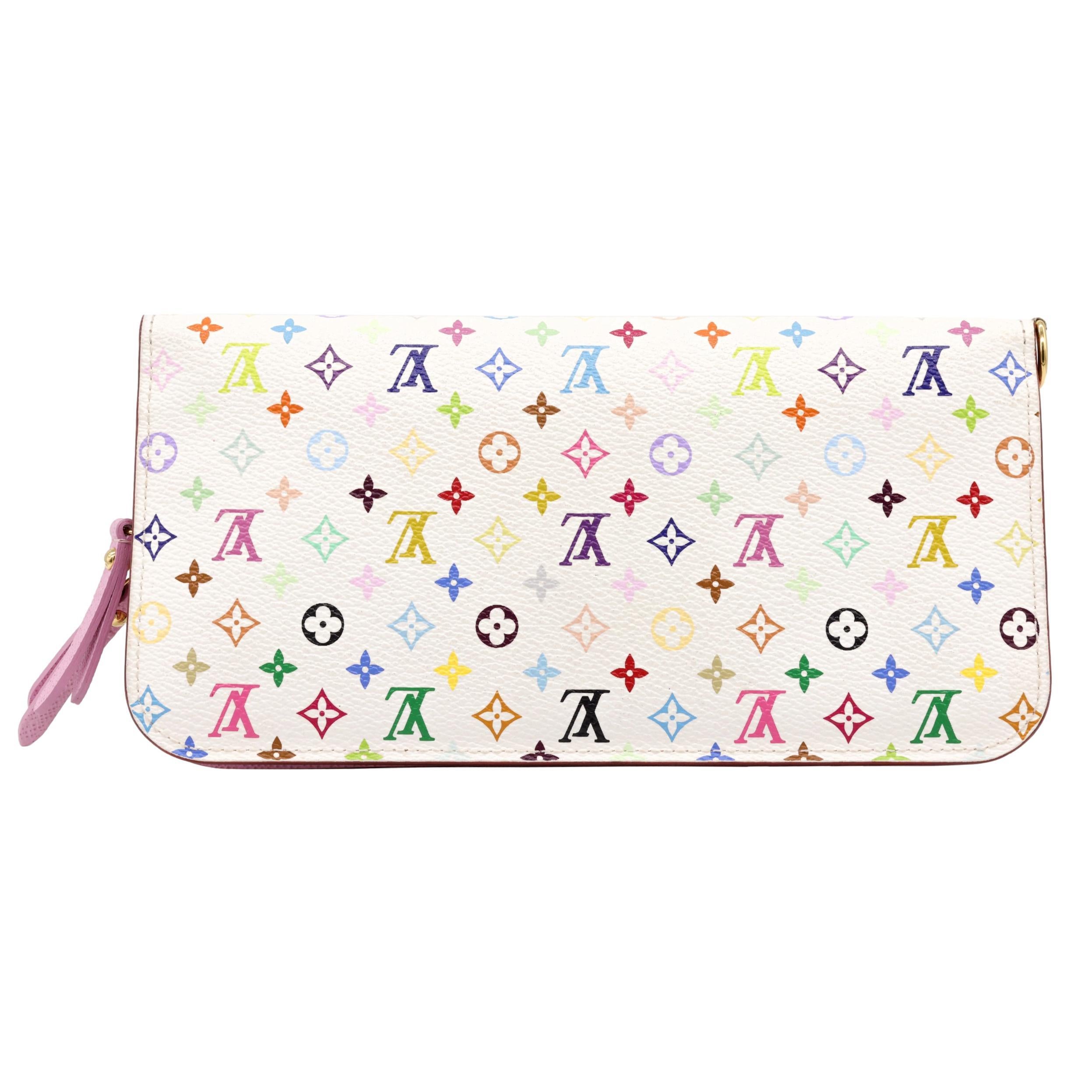 Women's or Men's Louis Vuitton x Murakami Limited Edition Monogram Multicolor Insolite Wallet