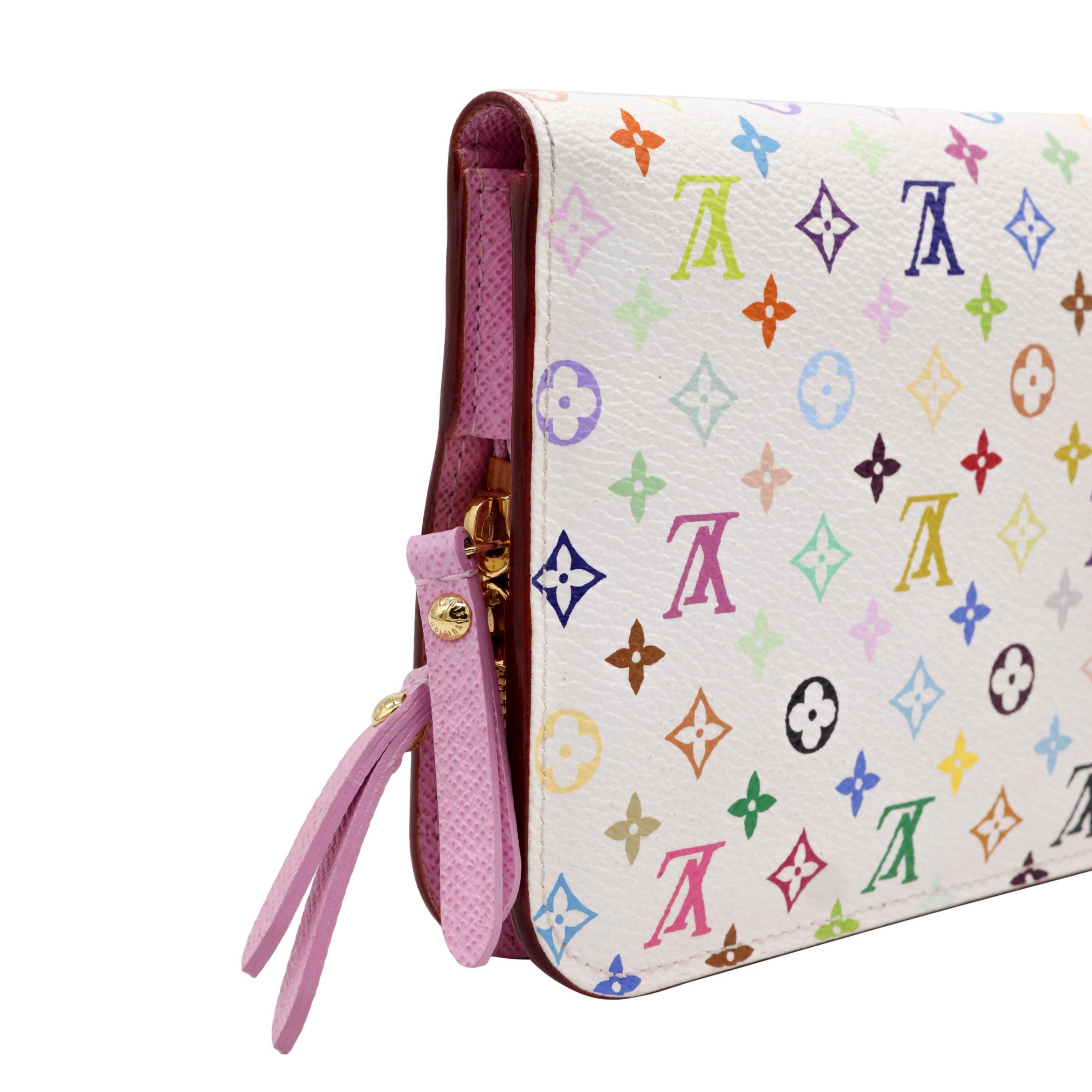 Louis Vuitton x Murakami Limited Edition Monogram Multicolor Insolite Wallet 1