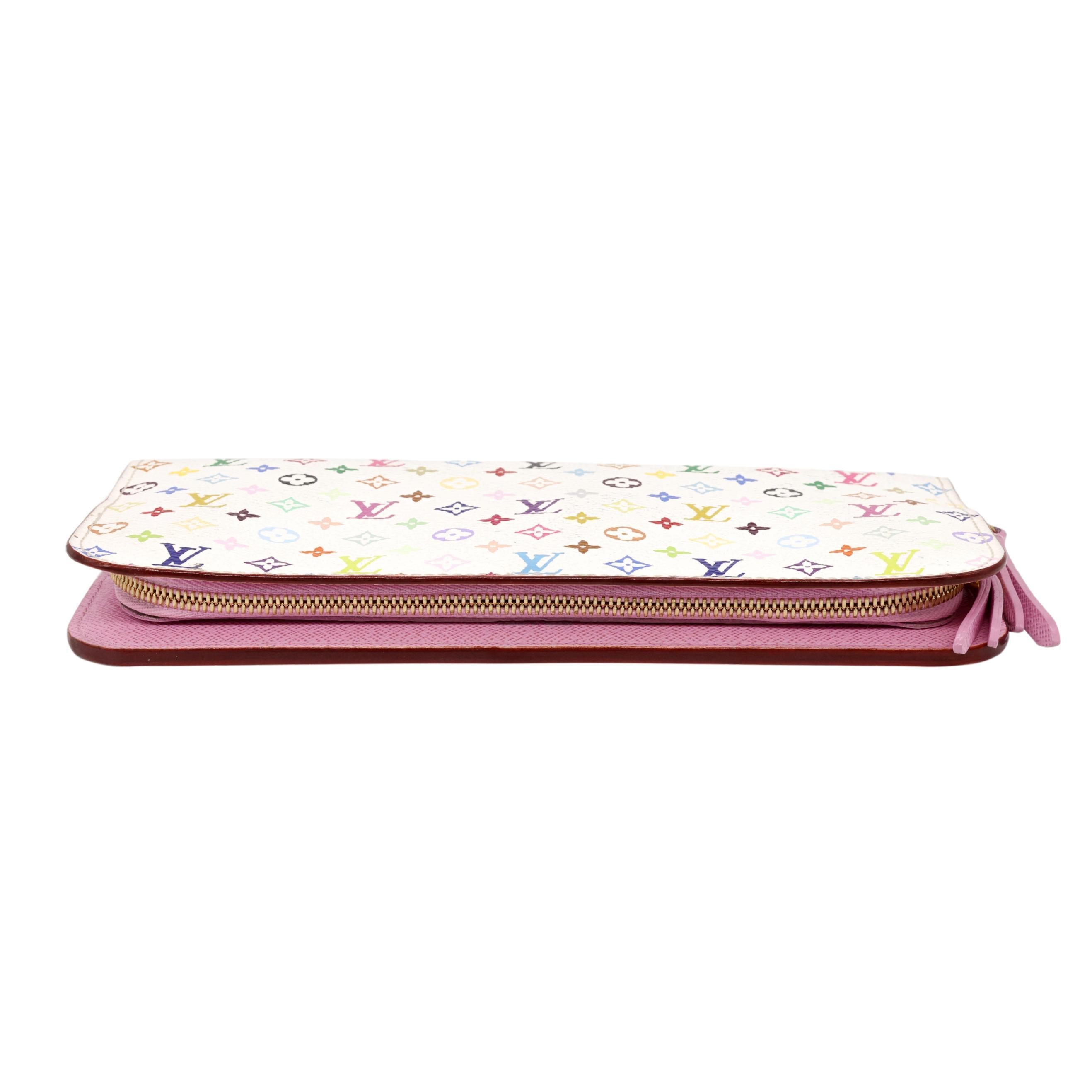 Louis Vuitton x Murakami Limited Edition Monogram Multicolor Insolite Wallet 2