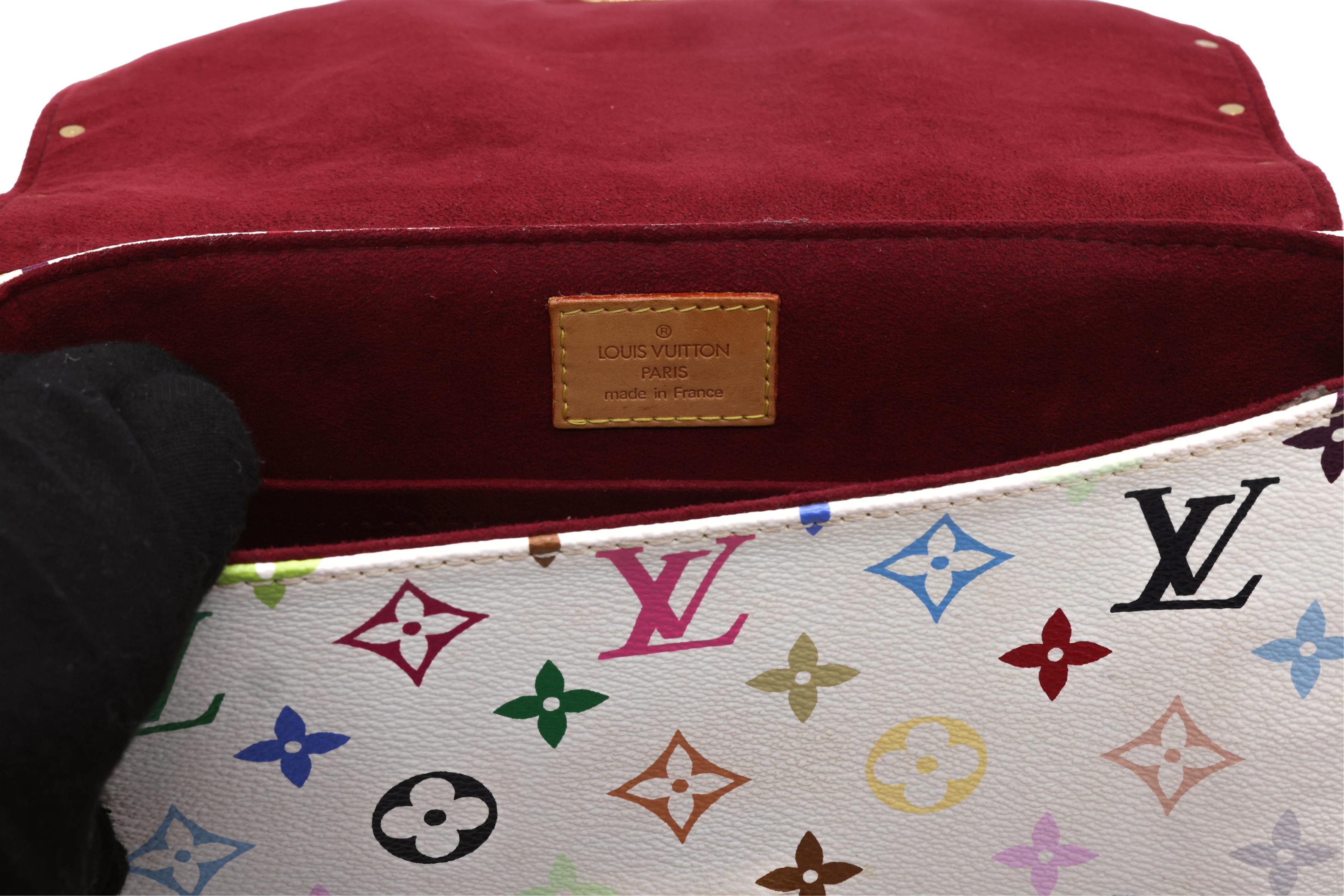 Louis Vuitton x Murakami Limited Edition Monogram Multicolor Sologne Bag, 2003 8