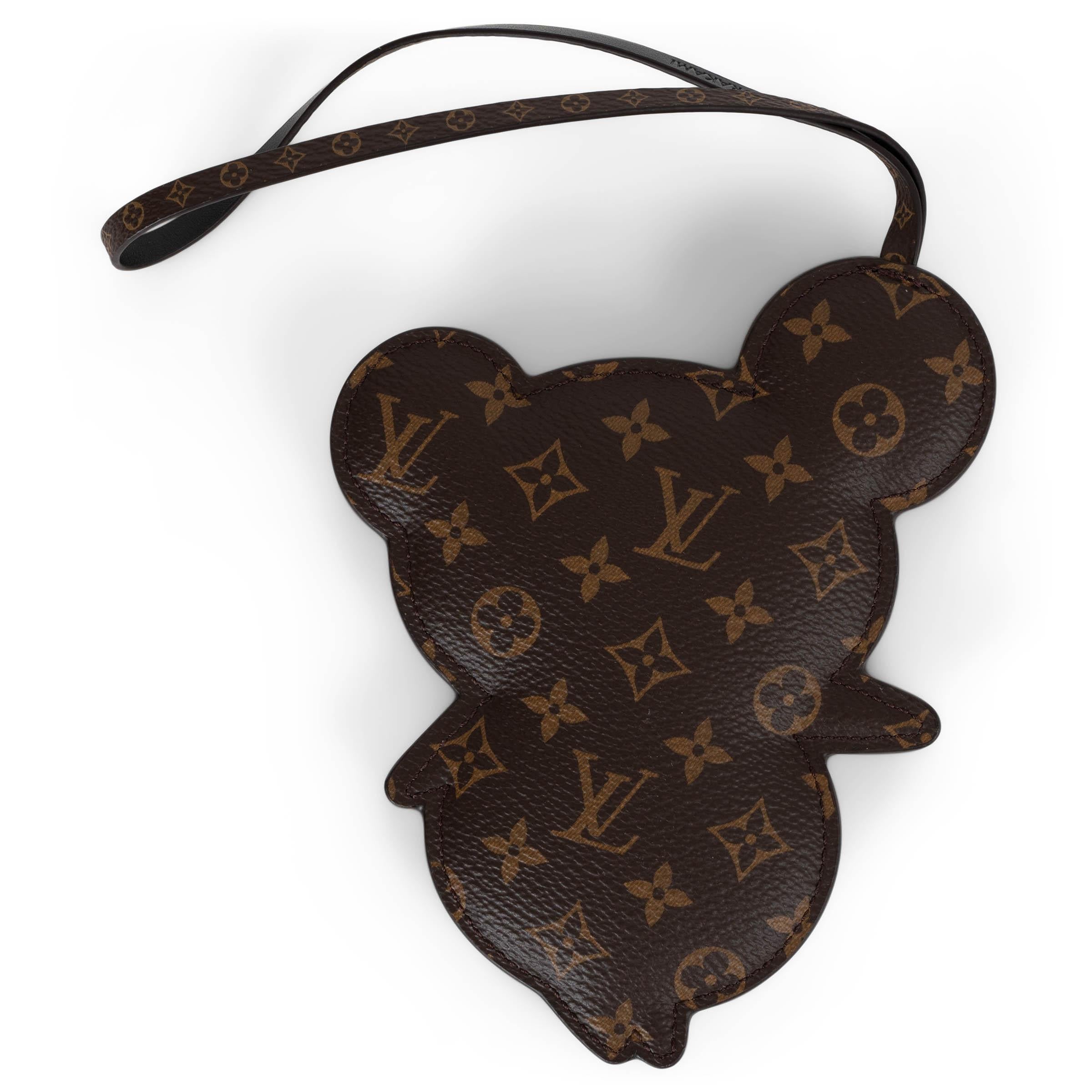 Beige LOUIS VUITTON x Murakami multi pelle 2025 SUPERFLAT PANDA Borsa Charm in vendita