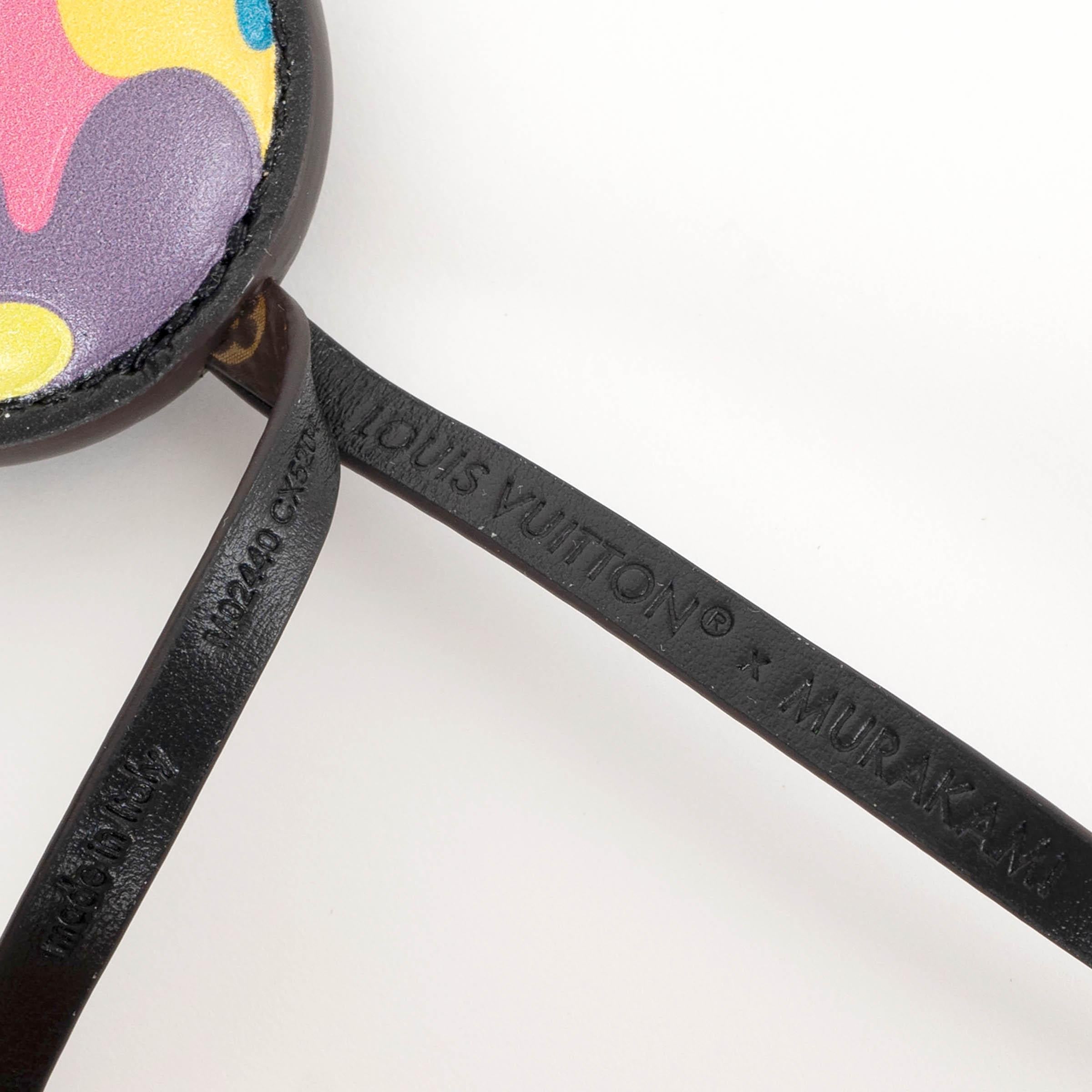 LOUIS VUITTON x Murakami multi pelle 2025 SUPERFLAT PANDA Borsa Charm In condizioni Nuovo in vendita a Zürich, CH