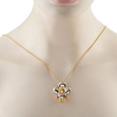 Louis Vuitton x Murakami Tricolor Vivienne Pendant Necklace #5048