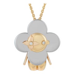 Louis Vuitton x Murakami Tricolor Vivienne Pendant Necklace #5048