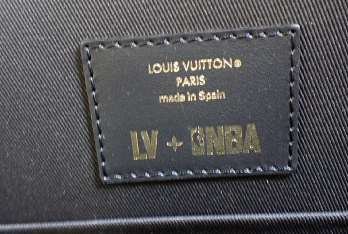 Louis Vuitton x NBA Black Empreinte Leather Basketball Backpack In Good Condition In Irvine, CA