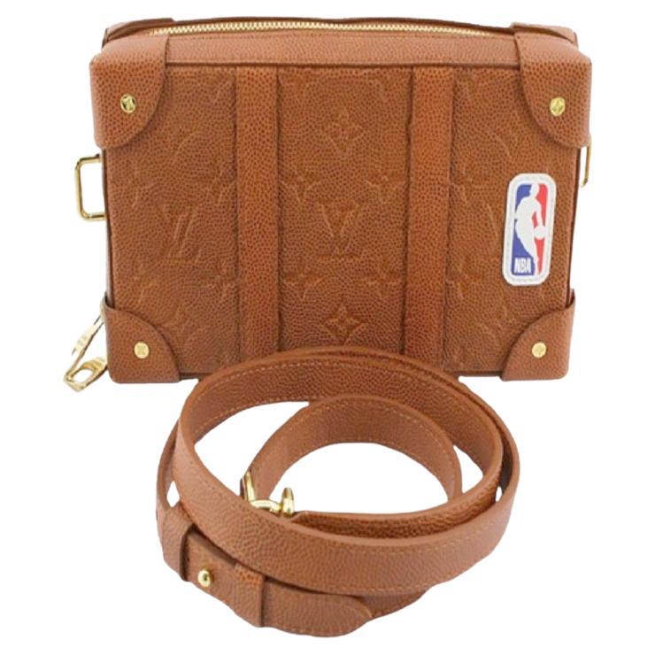Louis Vuitton x NBA Monogram Top Handle Trunk - Brown Messenger Bags, Bags  - LVNBA20142