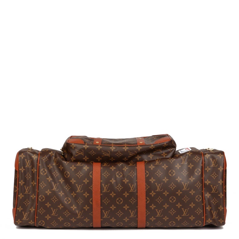 Cloth bag Louis Vuitton X NBA Brown in Cloth - 16037906