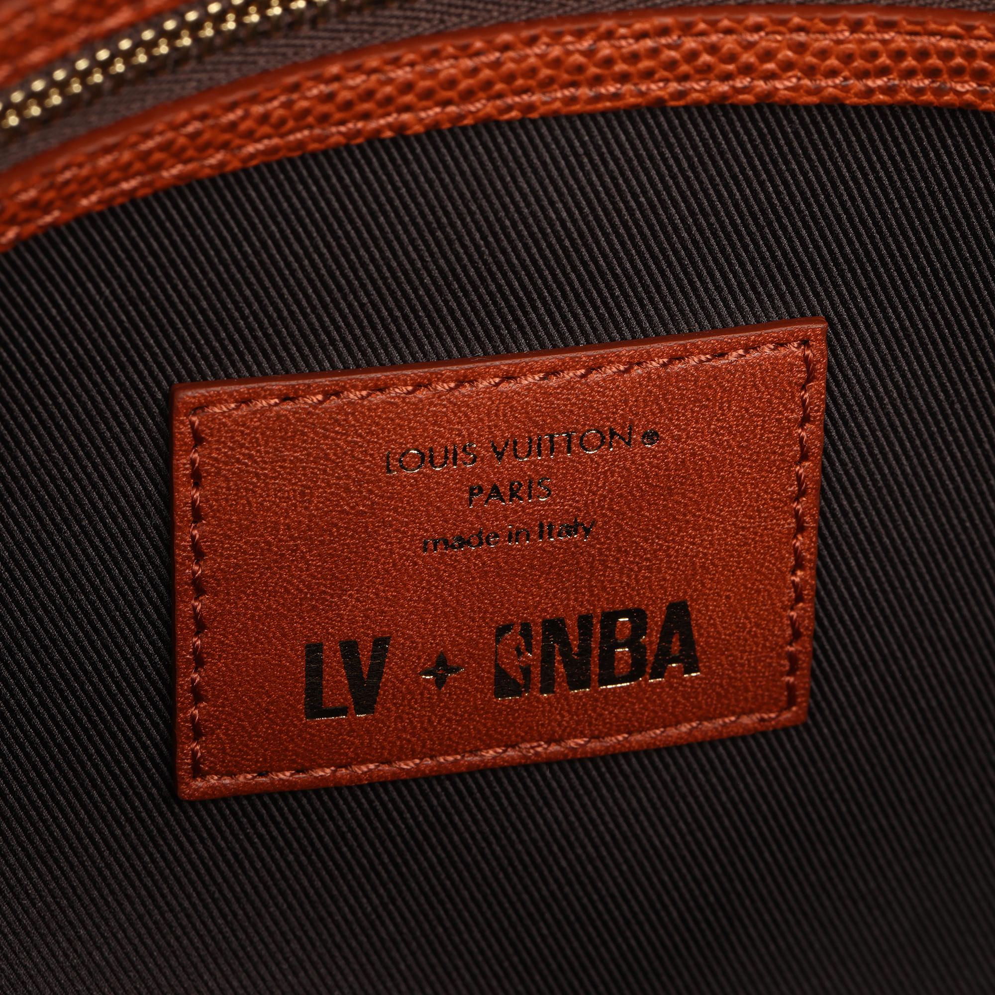 Louis Vuitton x NBA Brown Monogram Trio Pocket Keepall  For Sale 2