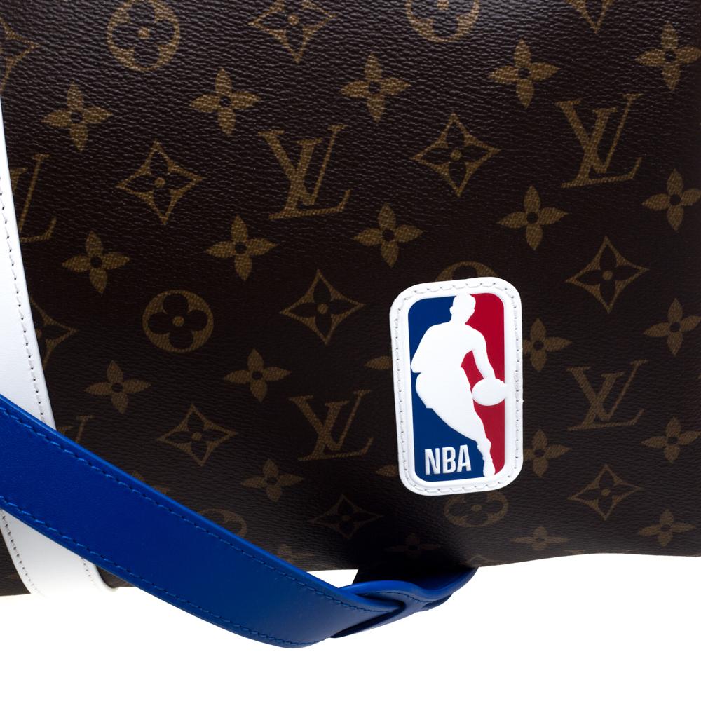 Louis Vuitton x NBA Monogram Canvas Basketball Keepall 55 Bag 4