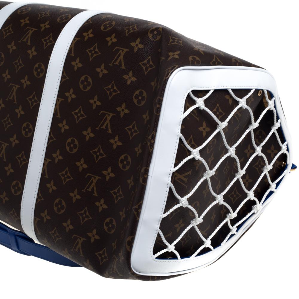 Louis Vuitton x NBA Monogram Canvas Basketball Keepall 55 Bag 7