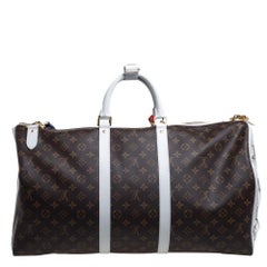 Louis Vuitton x NBA Monogram Canvas Basketball Keepall 55 Bag