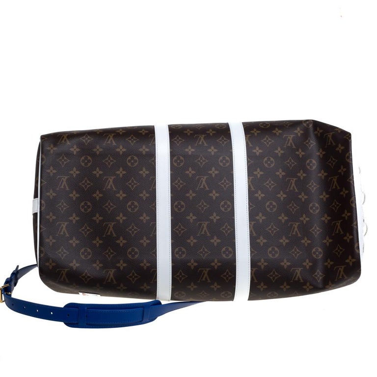 Louis Vuitton x NBA Monogram Canvas Basketball Keepall 55 Bag