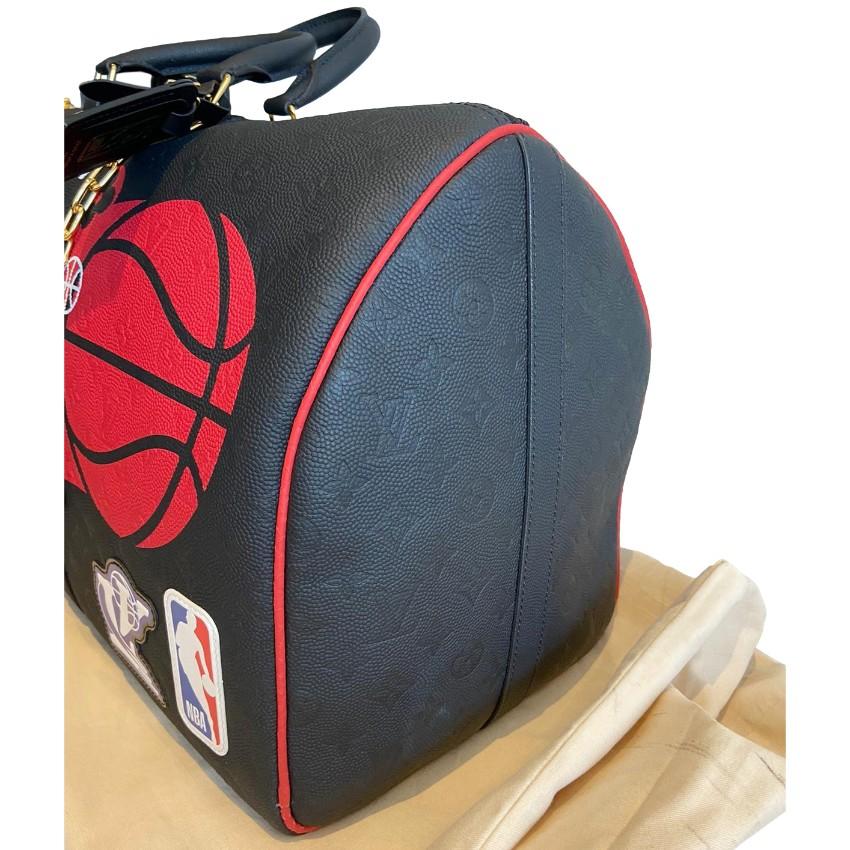 Louis Vuitton x NBA Season 1 Sold Out Black Keepall 50 Bag For Sale 2