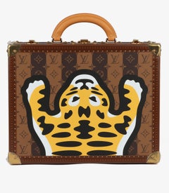 Louis Vuitton x Nigo Brown Stripe Reverse Monogram Coated Canvas Tiger Cottevill