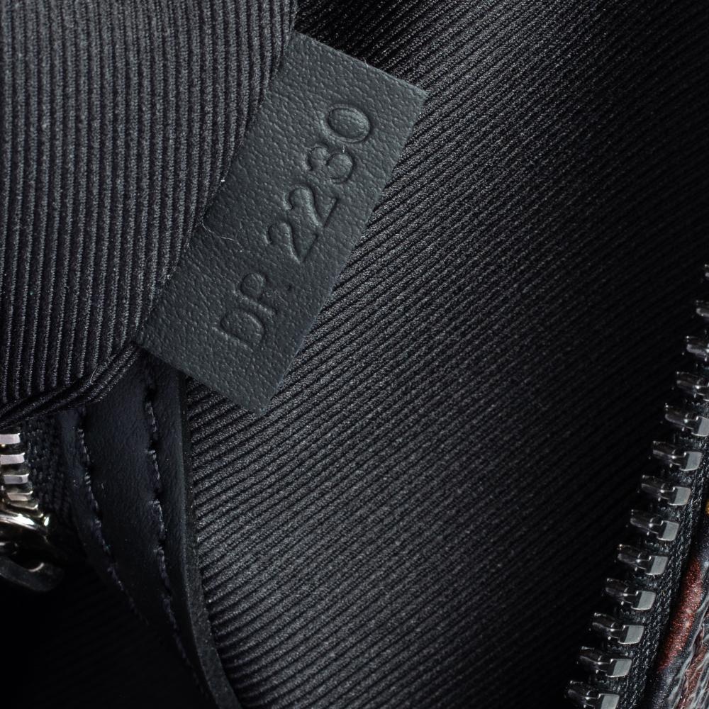 Black Louis Vuitton x Nigo Damier Ebene Canvas Keepall Bandouliere 50 Bag
