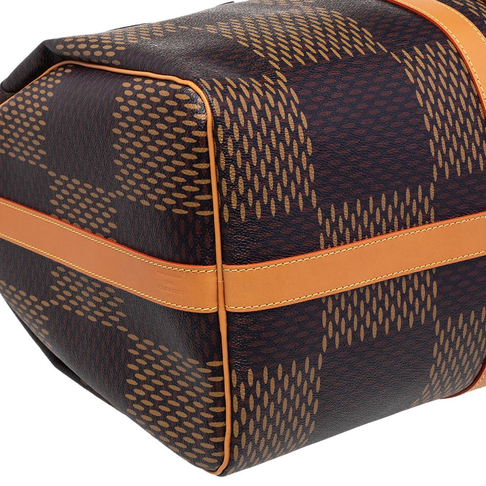 Louis Vuitton x Nigo Damier Ebene Canvas Keepall Bandouliere 50 Bag 1