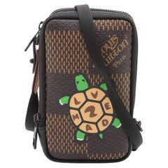 Louis Vuitton x NIGO Damier Ebene Giant Double Phone Pouch
