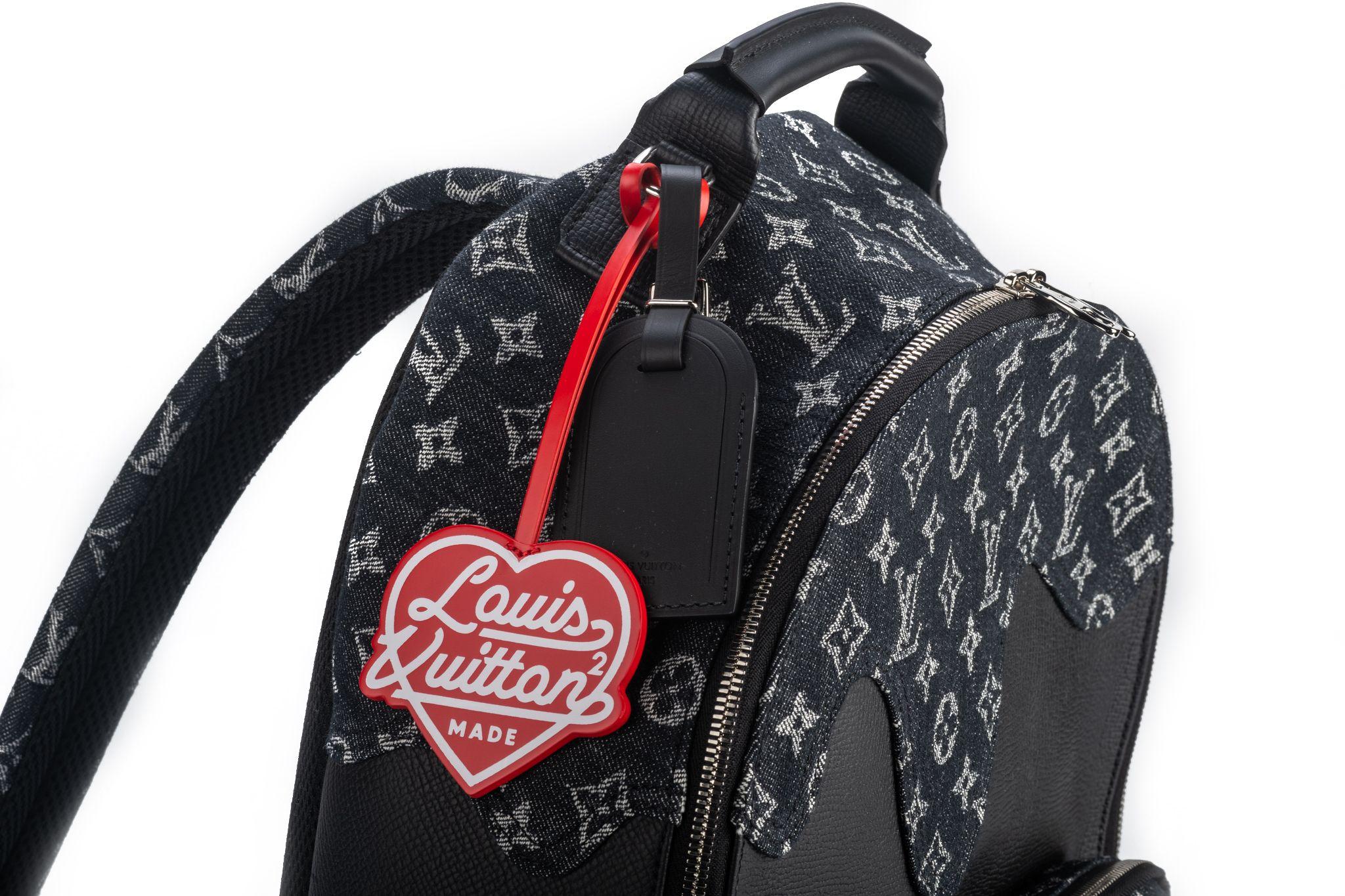 Louis Vuitton x Nigo Denim Backpack BNIB For Sale 3