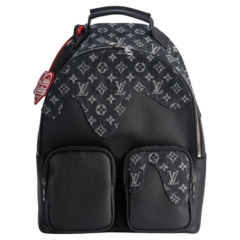 Louis Vuitton x Nigo Denim Backpack BNIB For Sale at 1stDibs